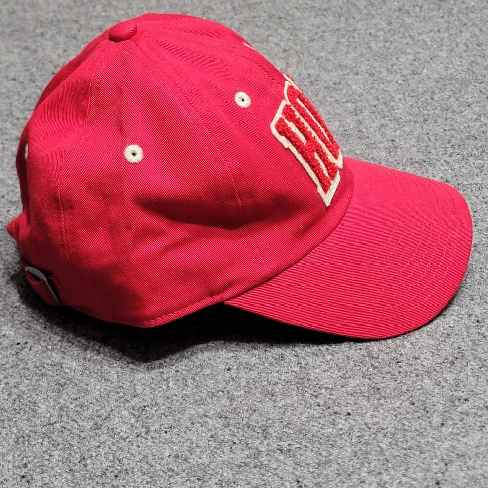 Houston Texans Hat Dad Cap Mens Red Fanatics Strapback Curved Bill Low Adult - Picture 4 of 14